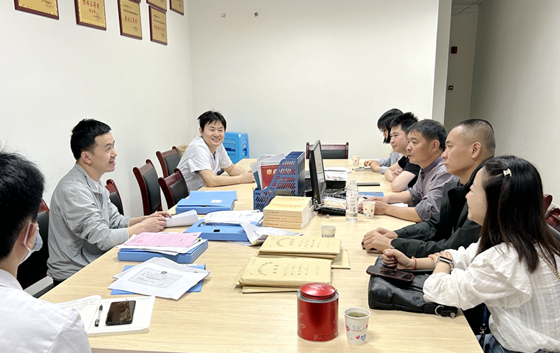 自贡市临检中心到我院开展血液安全技术核查工作专项检查