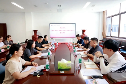 工党省委会直属文化总支调研组一行来我院调研