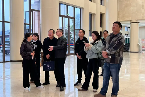 南充市身心医院到我院交流参观