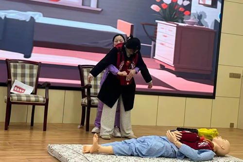 我院举办第四届照护技能比赛