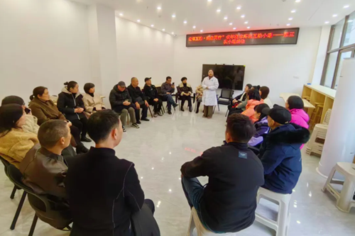 我院到泥塘湾社区开展躯体疼痛康复知识讲座