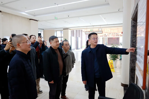 绵阳市中医院到我院考察学习