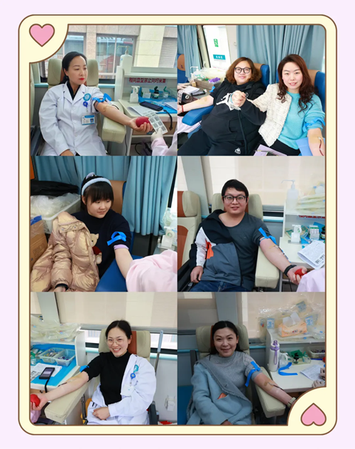 我院组织开展无偿献血公益活动